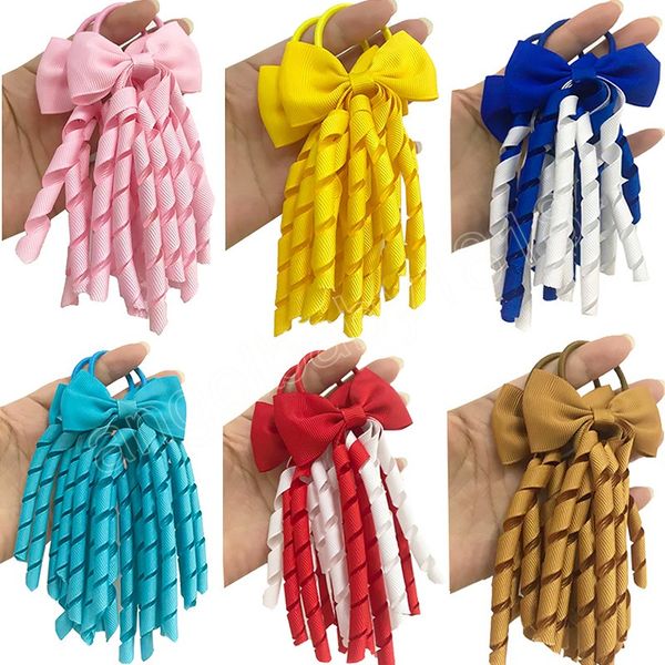girl tassel ponytail holders curly ribbons streamers hair ring cute bows elastic children rubber band hair accessories, Slivery;white
girl tassel ponytail holders curly ribbons streamers hair ring cute bows elastic children rubber band hair accessories, Slivery;white
