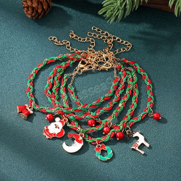 santa claus elk xmas tree pendant bracelet christmas decoration for home happy new year 2022 ornaments xmas gifts, Golden;silver
santa claus elk xmas tree pendant bracelet christmas decoration for home happy new year 2022 ornaments xmas gifts, Golden;silver