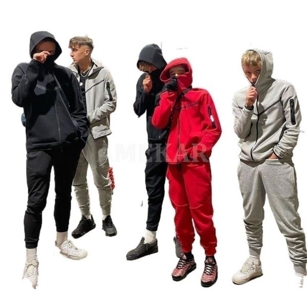 mens tracksuits sports suit cotton brand tech fleece good quality hoodie male training wear sweatshirt set sweatpants 220930, Gray
mens tracksuits sports suit cotton brand tech fleece good quality hoodie male training wear sweatshirt set sweatpants 220930, Gray