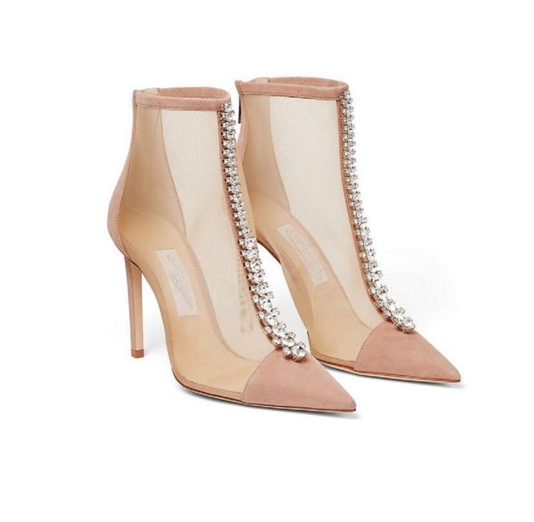 with box women bing boot crystal suede mesh ankle boots black round head design italy trendy evening dress high heels long booties eu 35-43
with box women bing boot crystal suede mesh ankle boots black round head design italy trendy evening dress high heels long booties eu 35-43