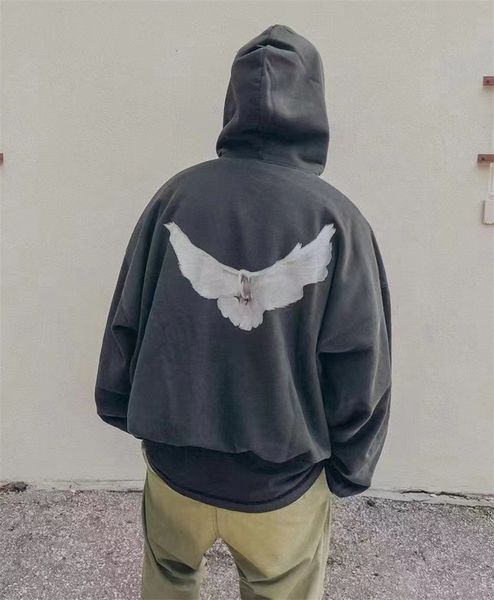 vintage mens hoodies doves print kanyes hooded oversized sweatshirts heavy weight big sweat shirt women men long sleeves pullovers, Black
vintage mens hoodies doves print kanyes hooded oversized sweatshirts heavy weight big sweat shirt women men long sleeves pullovers, Black
