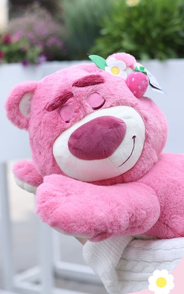disney lovely sleeping face lies down strawberry bear plush doll pillow doll cushion cute
disney lovely sleeping face lies down strawberry bear plush doll pillow doll cushion cute