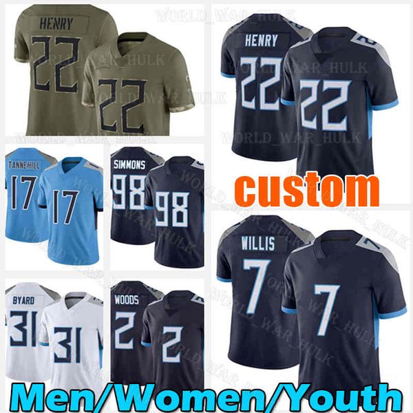 22 derrick henry jersey jeffery simmons football 7 malik willis ryan tannehill taylor lewan robert woods kristian fulton tennessee titans ke, Black;red
22 derrick henry jersey jeffery simmons football 7 malik willis ryan tannehill taylor lewan robert woods kristian fulton tennessee titans ke, Black;red
