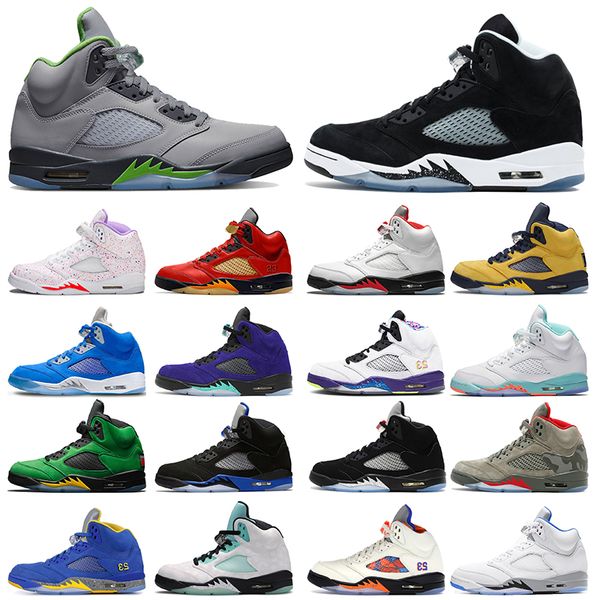 jumpman 5 5s basketball shoes mens womens oreo ranging red black metallic green bean fire red unc hyper royal sports trainers sneakers
jumpman 5 5s basketball shoes mens womens oreo ranging red black metallic green bean fire red unc hyper royal sports trainers sneakers