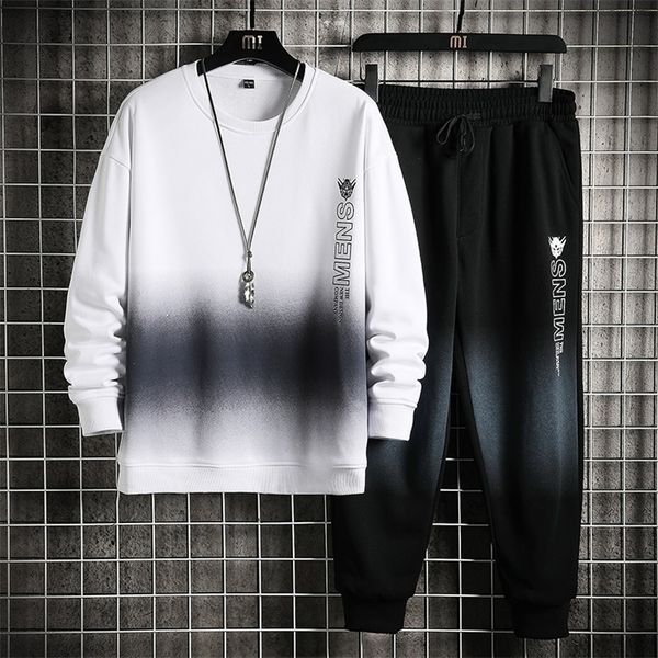 mens tracksuits autumn casual set long sleeve sweatshirts and sweatpants outfit streetwear fashion men two piece 220930, Gray
mens tracksuits autumn casual set long sleeve sweatshirts and sweatpants outfit streetwear fashion men two piece 220930, Gray
