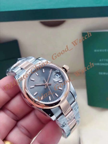 smooth bezel watch of women rose gold gray dial 8 color 31mm lady date stainless steel strap automatic movement dress party christmas gift w, Slivery;golden
smooth bezel watch of women rose gold gray dial 8 color 31mm lady date stainless steel strap automatic movement dress party christmas gift w, Slivery;golden