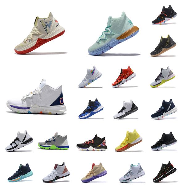 mens irving kyrie 5 v basketball shoes squidward patrick blue pink yellow white black purple oreo easter christmas sneakers tennis with box
mens irving kyrie 5 v basketball shoes squidward patrick blue pink yellow white black purple oreo easter christmas sneakers tennis with box