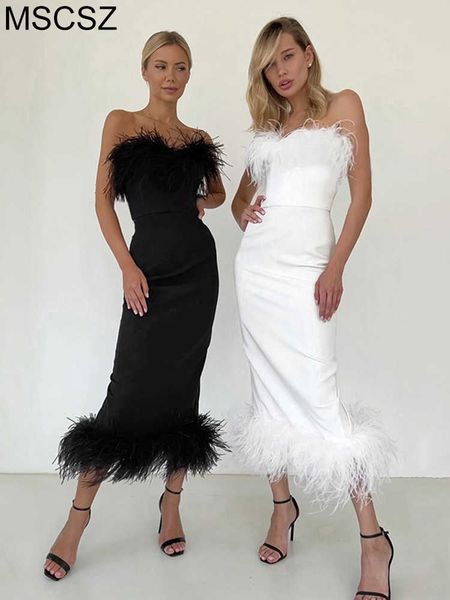 party dresses strapless feather evening dresses long luxury 2022 sweetheart neckline bodycon midi dress elegant formal party dresses white t, White;black
party dresses strapless feather evening dresses long luxury 2022 sweetheart neckline bodycon midi dress elegant formal party dresses white t, White;black