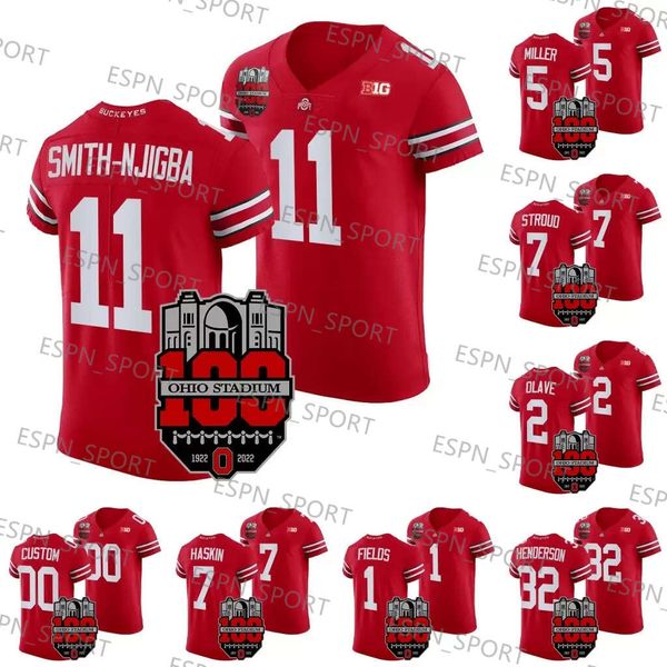 american college football wear ohio state buckeyes jaxon smith-njigba jersey 1922-2022 elite football 100th year stadium anniversary patch j, Black
american college football wear ohio state buckeyes jaxon smith-njigba jersey 1922-2022 elite football 100th year stadium anniversary patch j, Black