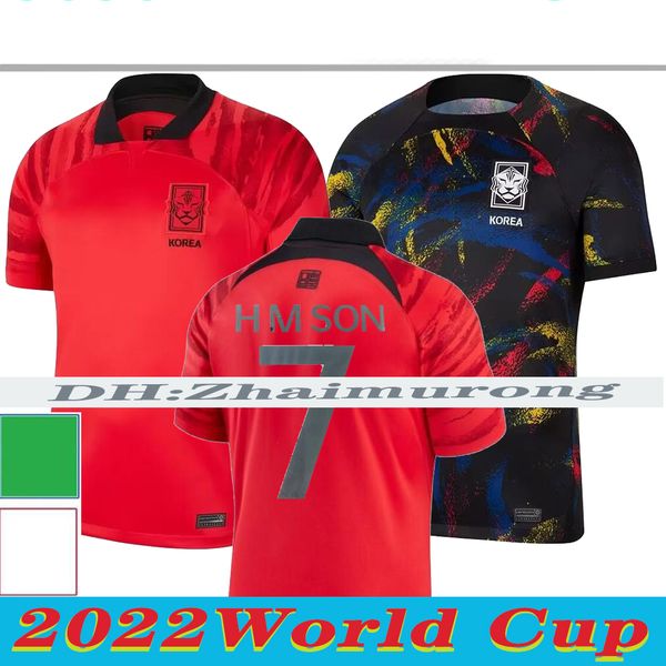 2022 world cup south korea soccer jerseys home red away h m son hwang kim jeong sung lee kwon 2023 maillots football shirts 22 23 national t, Black;yellow
2022 world cup south korea soccer jerseys home red away h m son hwang kim jeong sung lee kwon 2023 maillots football shirts 22 23 national t, Black;yellow