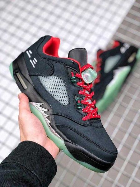 designer shoes classic basketball shoes jumpman 5s low black/fluorescent green/red black red lining lace 3m reflective tongue translucent
designer shoes classic basketball shoes jumpman 5s low black/fluorescent green/red black red lining lace 3m reflective tongue translucent