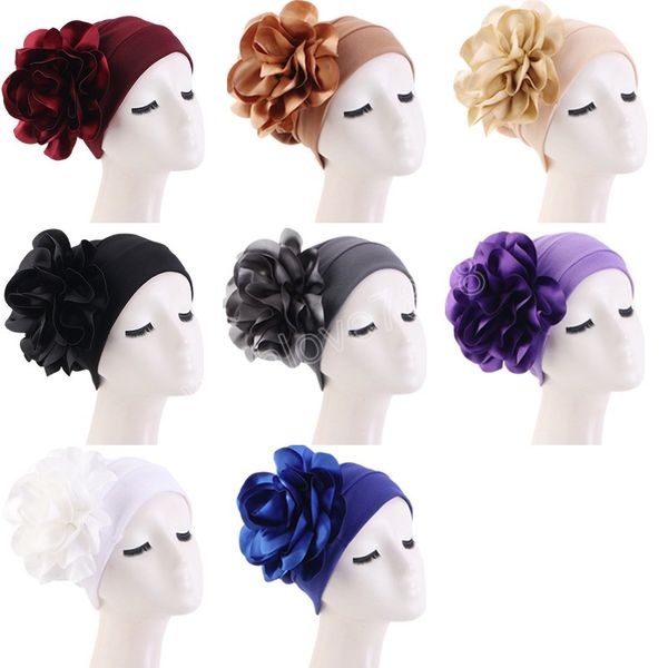 fashion big flower cap headwrap for women stretch casual elastic beanie hat hair loss turban ladies party gift headdress, Blue;gray
fashion big flower cap headwrap for women stretch casual elastic beanie hat hair loss turban ladies party gift headdress, Blue;gray