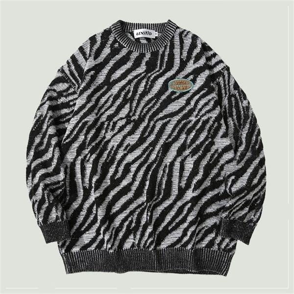 men's sweaters men's hip hop vintage knitted jumper streetwear harajuku zebra pattern patchwork casual oversized loose pullover 22, White;black
men's sweaters men's hip hop vintage knitted jumper streetwear harajuku zebra pattern patchwork casual oversized loose pullover 22, White;black