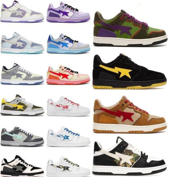 2023 running shoes designer sneakers grey black patent leather green white tokyo paint beige suede pastel pink luxury bapesta sta low nigo
2023 running shoes designer sneakers grey black patent leather green white tokyo paint beige suede pastel pink luxury bapesta sta low nigo