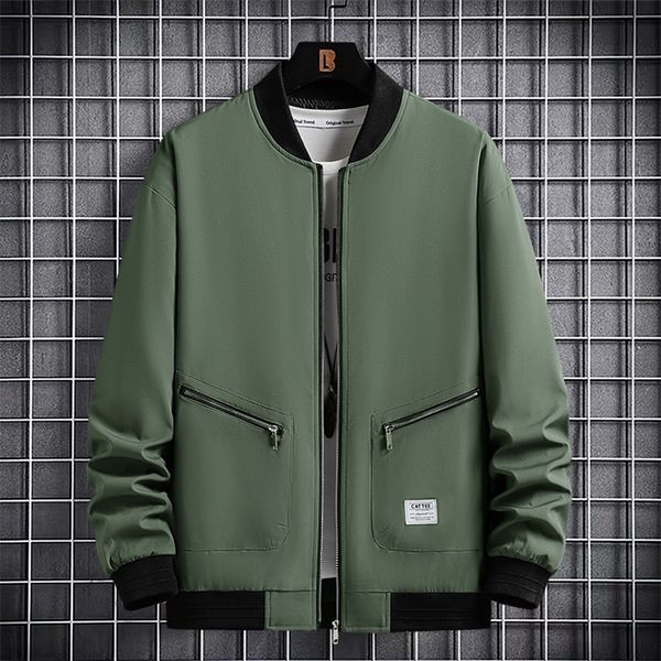 mens jackets autumn classic oversized clothes bomber jacket plus size outerwear casual fashion basic baseball 220930, Black;brown
mens jackets autumn classic oversized clothes bomber jacket plus size outerwear casual fashion basic baseball 220930, Black;brown