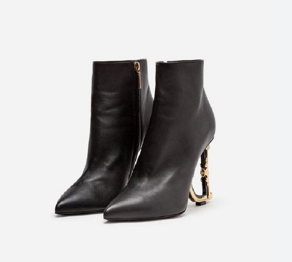 dress shoes elegant winter women keira ankle boots women pop heels black nappa leather lady booties baroque heel party booty with box eu35-4
dress shoes elegant winter women keira ankle boots women pop heels black nappa leather lady booties baroque heel party booty with box eu35-4