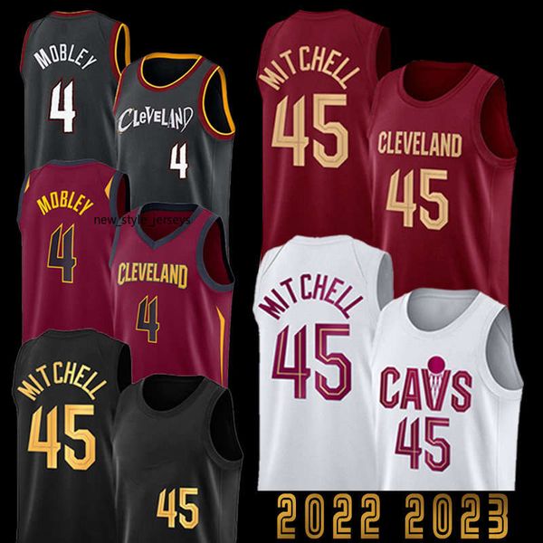 stitched basketball jerseys donovan mitchel 45 evan mobley cleveland''cavaliers''4 men 2022 2023 jersey, Black;red
stitched basketball jerseys donovan mitchel 45 evan mobley cleveland''cavaliers''4 men 2022 2023 jersey, Black;red