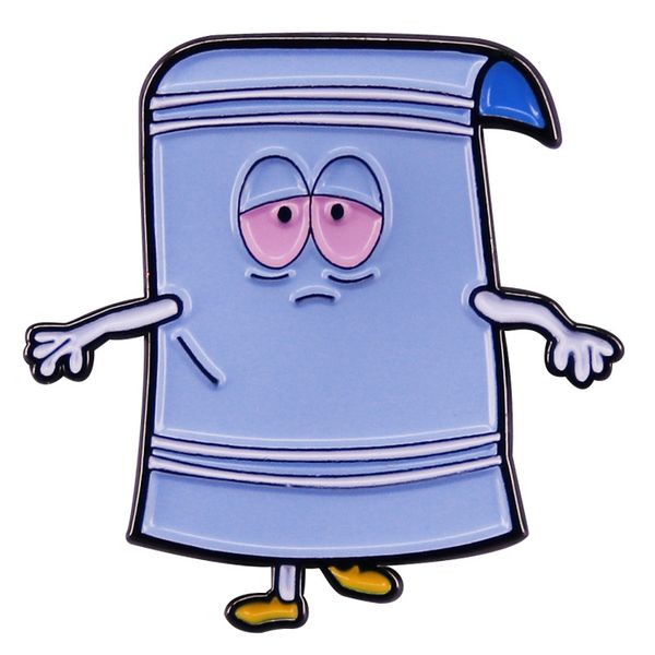 south park magic towel brooch cartoon metal badge accessories collection anime brooch pin badges, Blue
south park magic towel brooch cartoon metal badge accessories collection anime brooch pin badges, Blue
