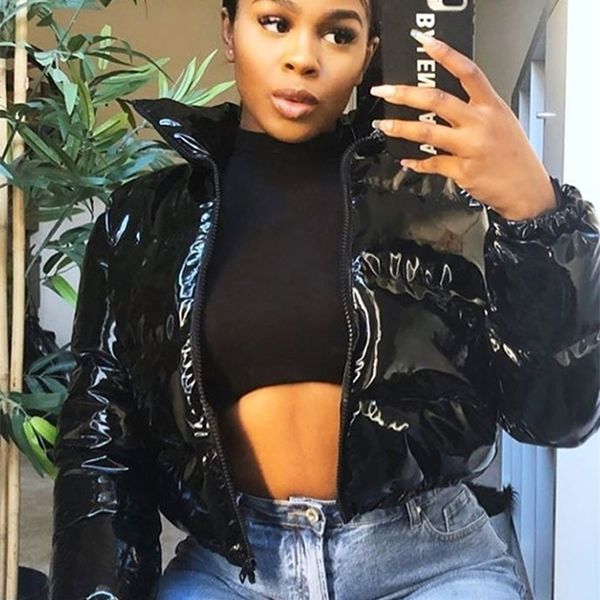 women's jackets sisterlinda faux pu leather y2k bubble puffer winter warm jacket women coats long sleeve outerwear zipper casual slim p, Black;brown
women's jackets sisterlinda faux pu leather y2k bubble puffer winter warm jacket women coats long sleeve outerwear zipper casual slim p, Black;brown