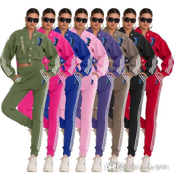 designer women tracksuits plus size 3xl fall and winter two piece pants set baseball uniform jacket sweatshirt and sweatpants outfits, Gray
designer women tracksuits plus size 3xl fall and winter two piece pants set baseball uniform jacket sweatshirt and sweatpants outfits, Gray