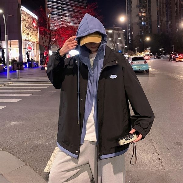 mens jackets oein fashion autumn casual streetwear hoodie harajuku solid pullover windbreaker coats 220930, Black;brown
mens jackets oein fashion autumn casual streetwear hoodie harajuku solid pullover windbreaker coats 220930, Black;brown