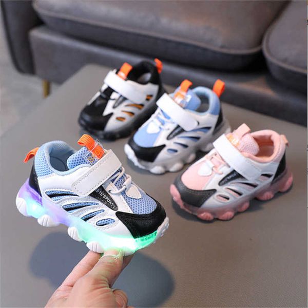 sneakers new children sport shoes mesh breathable kids light up shoes outdoor led light tennis fashion sneakers for boys girls t220930, Black;red
sneakers new children sport shoes mesh breathable kids light up shoes outdoor led light tennis fashion sneakers for boys girls t220930, Black;red