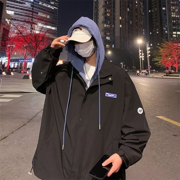 mens jackets oein autumn jacket men casual long sleeve zipper hooded harajuku streetwear womens clothing oversized female coat 220930, Black;brown
mens jackets oein autumn jacket men casual long sleeve zipper hooded harajuku streetwear womens clothing oversized female coat 220930, Black;brown