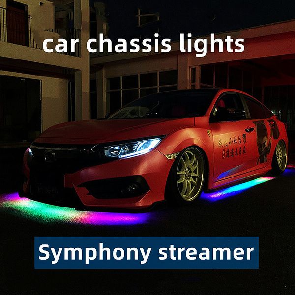 car decorative lights automobile atmosphere lamp app magic streamer refitting rgb chassis lamp decoratives music rhythm
car decorative lights automobile atmosphere lamp app magic streamer refitting rgb chassis lamp decoratives music rhythm