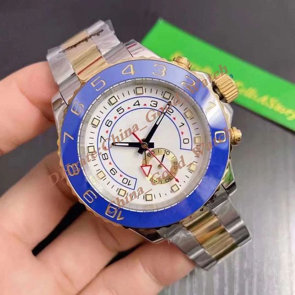 men watches ceramic bezel classic 44mm good factory sale two-tone stainless steel strap automatic movement no chronograph function gift wris, Slivery;brown
men watches ceramic bezel classic 44mm good factory sale two-tone stainless steel strap automatic movement no chronograph function gift wris, Slivery;brown