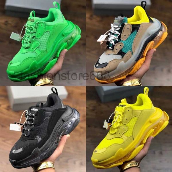 2020 luxury triple s crystal sole casual shoes men women clear sole neon green yellow rainbow black white mens designer sneakers
2020 luxury triple s crystal sole casual shoes men women clear sole neon green yellow rainbow black white mens designer sneakers
