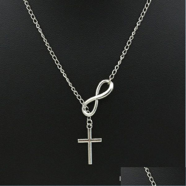 pendant necklaces unique infinity cross necklace for wome zinc alloy forever faith jewelry as gift boho clavicle chain sier f bdehome dhgif, Silver
pendant necklaces unique infinity cross necklace for wome zinc alloy forever faith jewelry as gift boho clavicle chain sier f bdehome dhgif, Silver