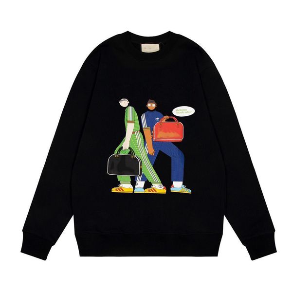 22fw classic letter vintage hoodie sweatershirt knitted hooded insect print loose style italy jumper cartoon men with bag, Black
22fw classic letter vintage hoodie sweatershirt knitted hooded insect print loose style italy jumper cartoon men with bag, Black