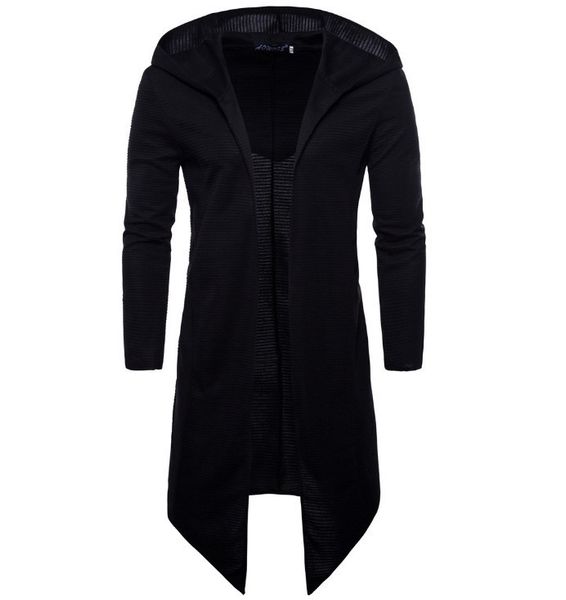 men's sweaters spring hooded cloak long cardigan coat europe and america long windbreaker cloak coat knitted sweater big size 5xl 22093, White;black
men's sweaters spring hooded cloak long cardigan coat europe and america long windbreaker cloak coat knitted sweater big size 5xl 22093, White;black