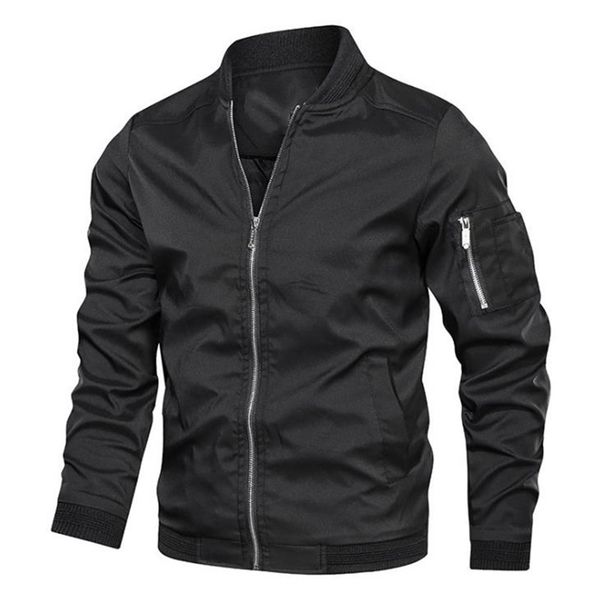 mens jackets spring autumn jacket male bomber jacket casual streetwear male jackets and coats simple windbreaker british style coat 220930, Black;brown
mens jackets spring autumn jacket male bomber jacket casual streetwear male jackets and coats simple windbreaker british style coat 220930, Black;brown