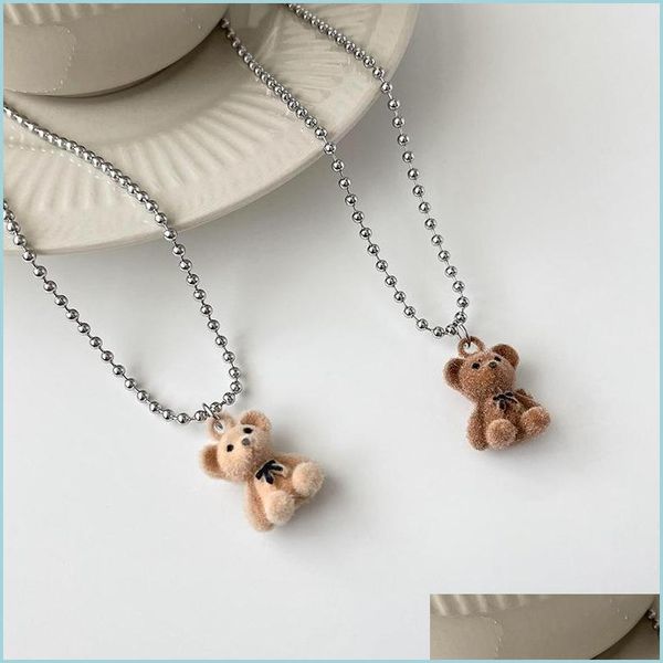 pendant necklaces korean kawaii funny plush bear pendant necklace cute cartoon bowknot statement necklaces for women fashion bdehome dhrtf, Silver
pendant necklaces korean kawaii funny plush bear pendant necklace cute cartoon bowknot statement necklaces for women fashion bdehome dhrtf, Silver