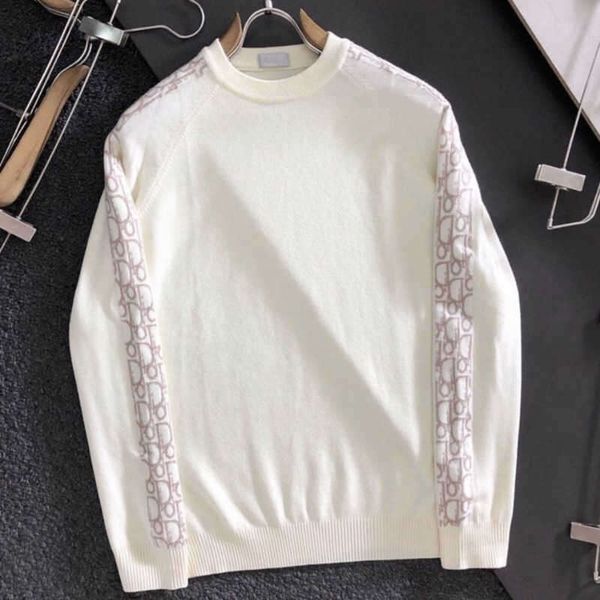 22ss mens sweater designer sweatshirt wool sweaters striped embroidered pullover man women casual round neck long sleeve knitted jacket 4xl, White;black
22ss mens sweater designer sweatshirt wool sweaters striped embroidered pullover man women casual round neck long sleeve knitted jacket 4xl, White;black