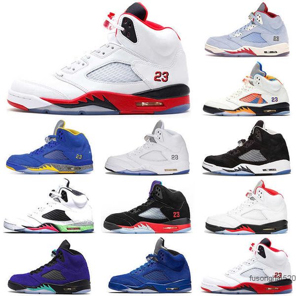 2022 new arrive original 5 basketball shoes 5s men fire red alternate grape blue suede international flight laney royal metallic silver oreo, Black
2022 new arrive original 5 basketball shoes 5s men fire red alternate grape blue suede international flight laney royal metallic silver oreo, Black
