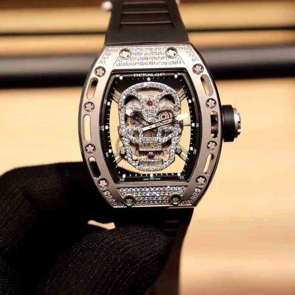 multi-function superclone watches wristwatch designer luxury mens mechanics watch richa milles wristwatch skull men's same multifunctio, Slivery;golden
multi-function superclone watches wristwatch designer luxury mens mechanics watch richa milles wristwatch skull men's same multifunctio, Slivery;golden