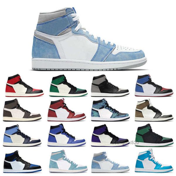 2022 original jumpman 1s basketball shoes 1 men's turbo green unc dark mocha tie dye court purple bred toe cactus jack chicago jordon, Black
2022 original jumpman 1s basketball shoes 1 men's turbo green unc dark mocha tie dye court purple bred toe cactus jack chicago jordon, Black
