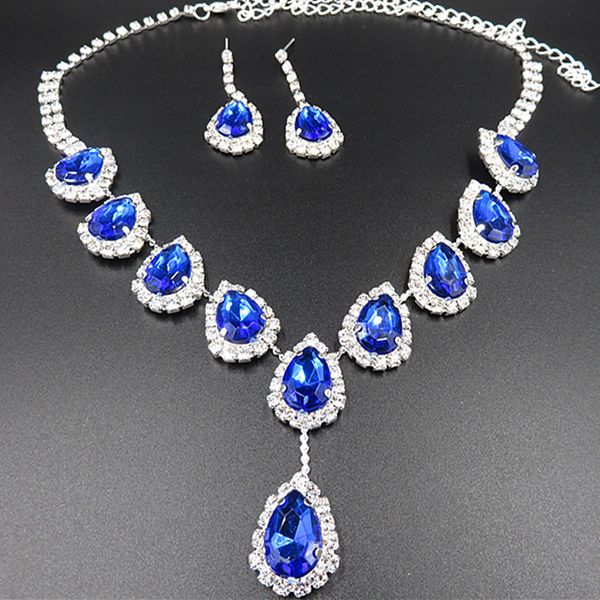 jewelry gorgeous purple diamond necklace and earrings bridal jewelry sets wedding accessories, White
jewelry gorgeous purple diamond necklace and earrings bridal jewelry sets wedding accessories, White