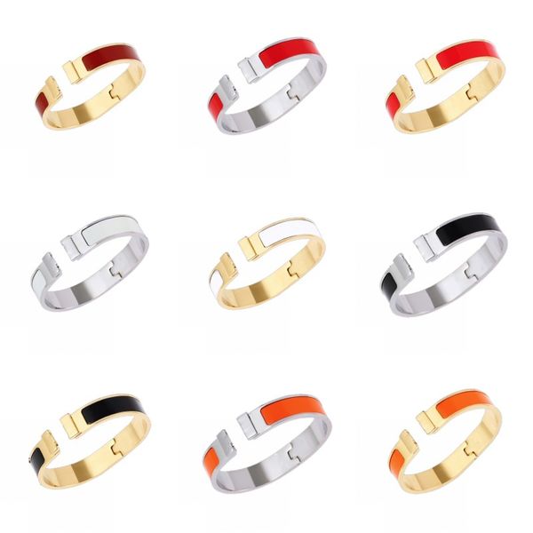 designer bracelet luxury bangle mens bracelets letter lock cjeweler bracelet designers for woman jewellery stainless steel enamel bangles h7, Black
designer bracelet luxury bangle mens bracelets letter lock cjeweler bracelet designers for woman jewellery stainless steel enamel bangles h7, Black