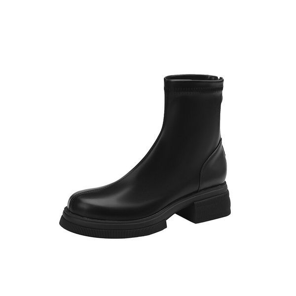 winter ankle boots mid-calf women designer round toe low heels shoes soft genuine leather cowskin party wedding fashion luxury lady warorwar, Black
winter ankle boots mid-calf women designer round toe low heels shoes soft genuine leather cowskin party wedding fashion luxury lady warorwar, Black