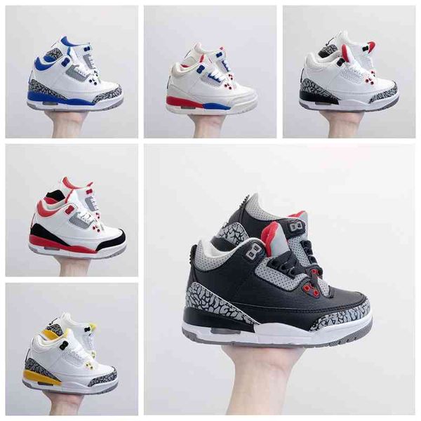2022 toddler designer jumpman 3 running basketball shoe j3 childrens sneakers girls and boys white black sports all match with size
2022 toddler designer jumpman 3 running basketball shoe j3 childrens sneakers girls and boys white black sports all match with size
