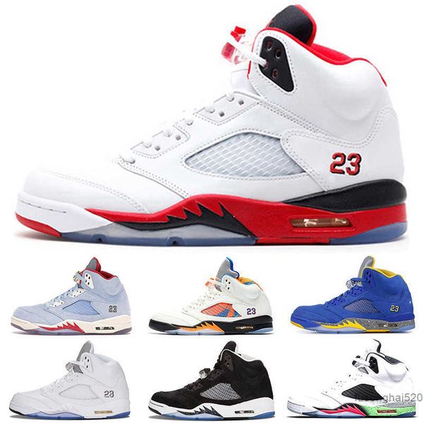 2022 fashion original 5 basketball shoes 5s men fire red alternate grape blue suede international flight laney royal metallic silver oreo jo, Black
2022 fashion original 5 basketball shoes 5s men fire red alternate grape blue suede international flight laney royal metallic silver oreo jo, Black