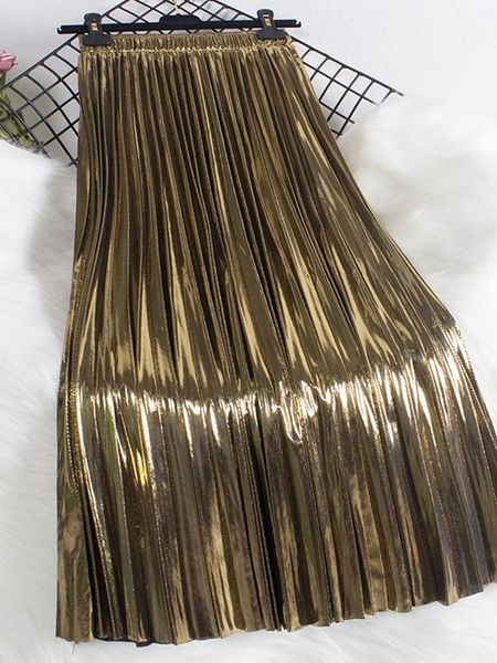 skirts tigena y2k shiny metallic luster long pleated skirt women street style fashion solid a line high waist midi skirt female gold, Black
skirts tigena y2k shiny metallic luster long pleated skirt women street style fashion solid a line high waist midi skirt female gold, Black
