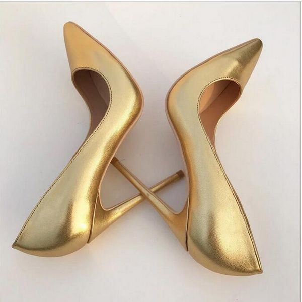 gold matte woman's shoes so kate red bottom brand pumps solid pointed toe 12cm high heel stiletto classic shallow red soled prom shoe l, Black
gold matte woman's shoes so kate red bottom brand pumps solid pointed toe 12cm high heel stiletto classic shallow red soled prom shoe l, Black