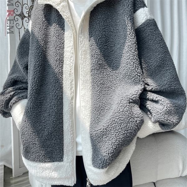 womens fur faux fur lanmrem winter lamb wool coats for women contrast color lapel zipper loose fashion jackets warm clothing outdoor 2r7759, Black
womens fur faux fur lanmrem winter lamb wool coats for women contrast color lapel zipper loose fashion jackets warm clothing outdoor 2r7759, Black