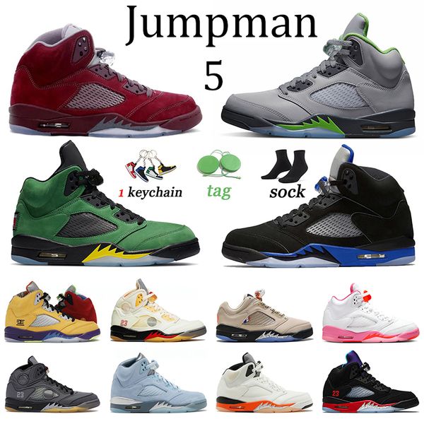 3 jumpman 5 basketball shoes 5s men women expression offs white green bean raging bull jade horizon sneakers sports racer blue concord, Black
3 jumpman 5 basketball shoes 5s men women expression offs white green bean raging bull jade horizon sneakers sports racer blue concord, Black