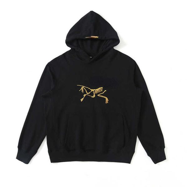 arc sweater designer men's sweat shirt women's autumn solid color fashion letter print pullover hoodie outdoor casual long sleeve, Black
arc sweater designer men's sweat shirt women's autumn solid color fashion letter print pullover hoodie outdoor casual long sleeve, Black