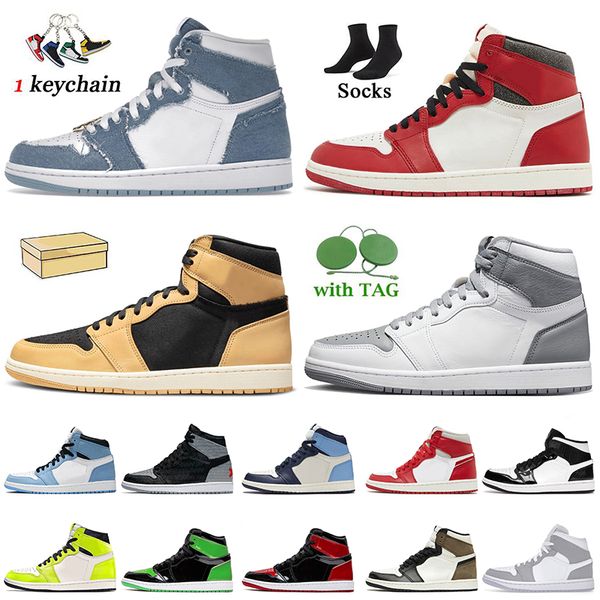 authentic jumpman 1s high og basketball shoes 1 denim lost found heirloom stealth patent bred fashion men sneakers unc smoke gre women mens
authentic jumpman 1s high og basketball shoes 1 denim lost found heirloom stealth patent bred fashion men sneakers unc smoke gre women mens